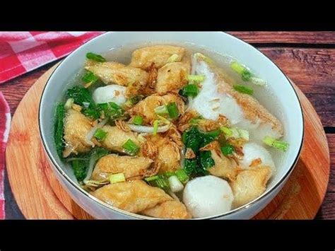 Tahu Kok Bangka Resep Tionghoa Bangka Asli Enak Fish Ball Soup