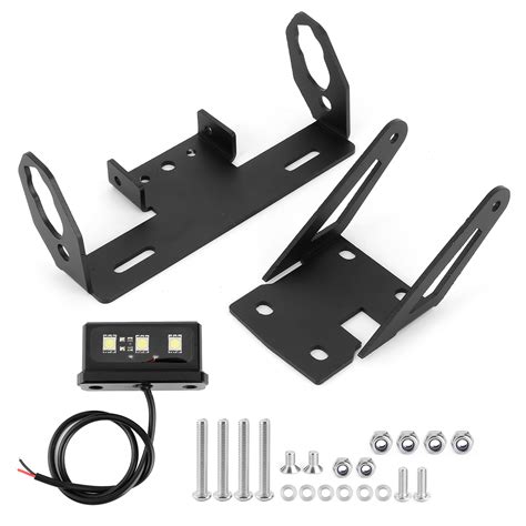 License Plate Holder Tail Tidy Fender Eliminate With White Led Fit