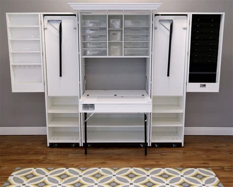Craft Sewing Storage Cabinet At Mazie Goins Blog
