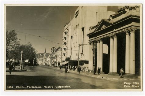 Chile Valparaíso Teatro Valparaíso fotografía Foto Mora