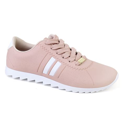 Tênis Feminino Moleca Nude branco em Promoção na Americanas