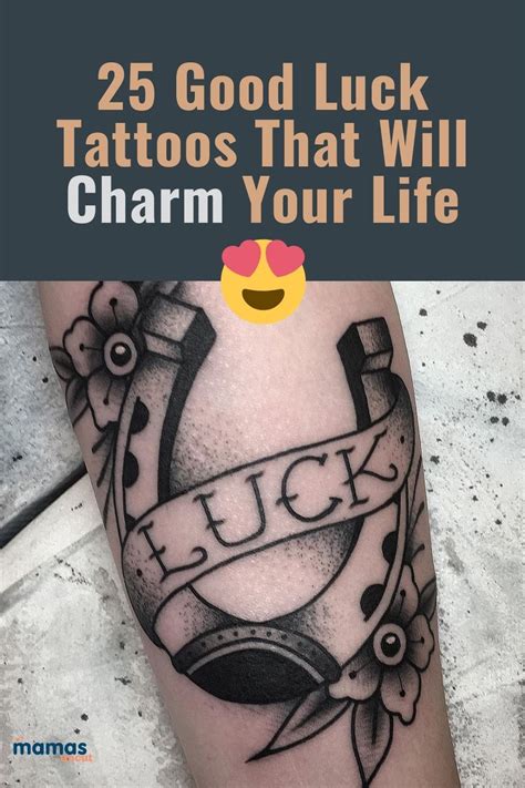 Lucky Tattoos That Really Know How To Charm A Life Luck Tattoo