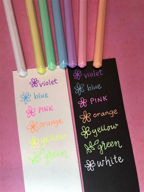 Pentel Milky Gel Pens Pastel Gel Pens Journaling Pens - Etsy