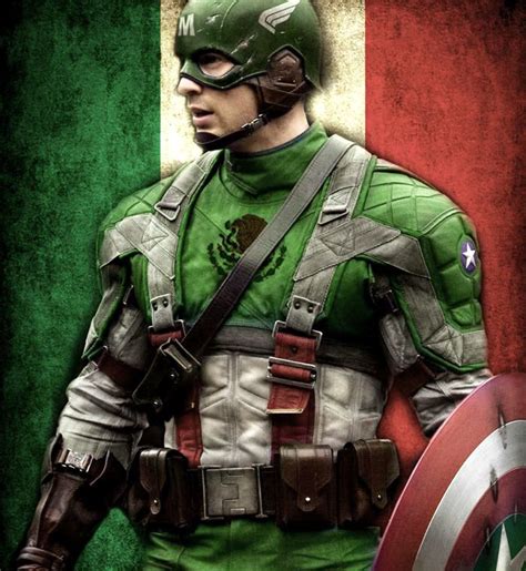 Captain Mexico Captain American Captain America Art Parody