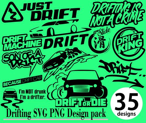 Drifting Svg Png 35 Design Pack Drift Formula Drift Racing Drag Turbo