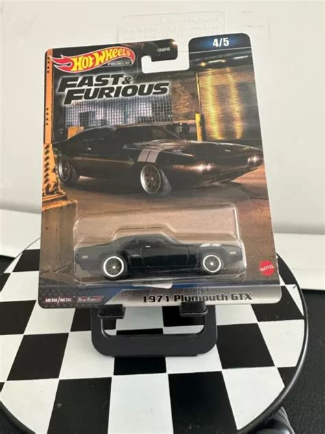 HOT WHEELS FAST Furious 1971 Plymouth GTX Real Riders L88 EUR 9 59 PicClick FR