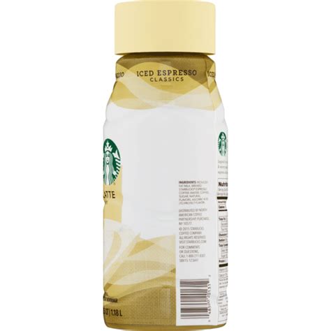 Starbucks Iced Espresso Classics Vanilla Latte