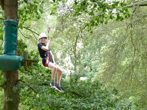 Une randonnée dans les airs à lÉtape en forêt à Saint Sever Calvados