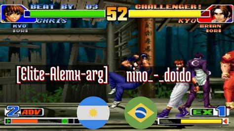 Ft Kof Elite Alemx Arg Ar Vs Nino Doido Br King Of