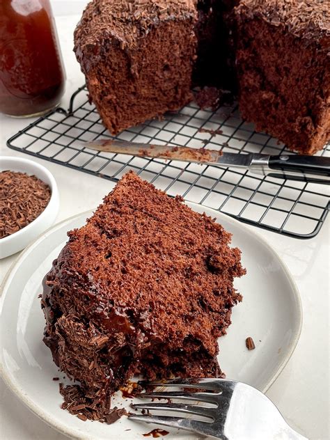 Easy Chocolate Angel Food Cake Midwestern Homelife