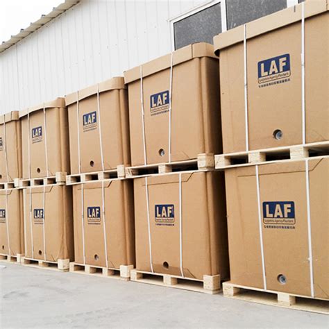 Customized 1000L Food Grade Paper IBC For Egg Liquid Transport China