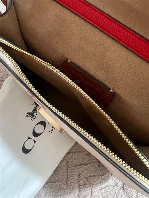 Coach Brynn Shoulder Crosbody Bag With Cherry Print On Carousell