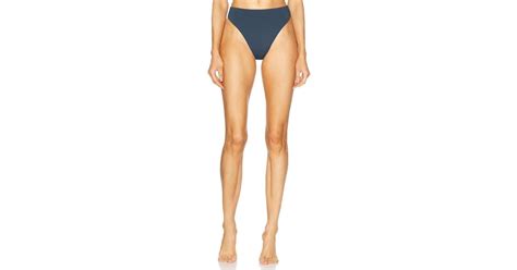 Haight Mah Hot Pant Bikini Bottom In Blue Lyst