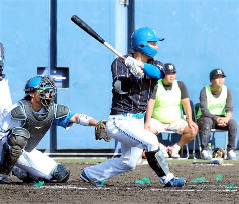 【日本ハム】3年目の水野達稀が開幕1軍アピール途中出場で二塁打＆好守「今一番アピールしないと」 スポーツ報知