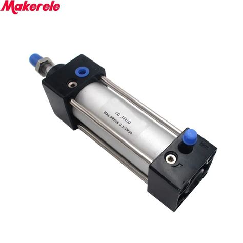 Standard Air Cylinders 32mm Bore 50mm Stroke Acting Pneumatic Cylinder