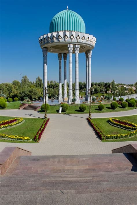 Uzbekistan Capital Tashkent City Park Stock Photo Image Of Beautiful