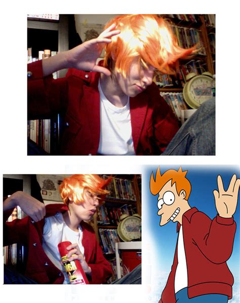 Fry from Futurama: progess by blondewolf2 on DeviantArt