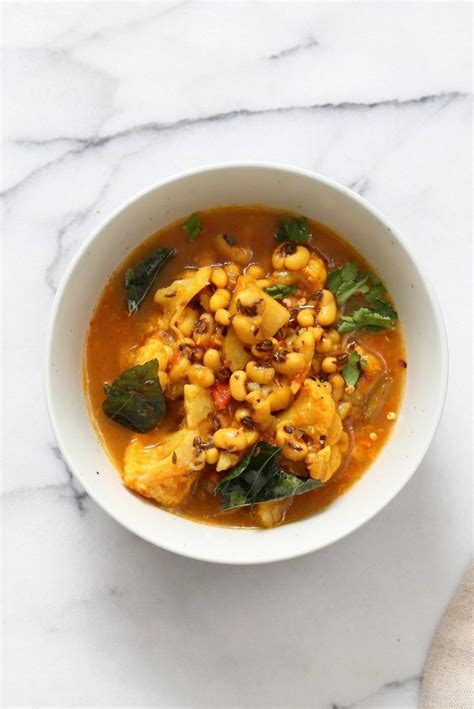 Instant Pot Black Eyed Pea Curry With Cauliflower Potato Gobi Aloo