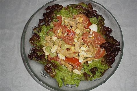 Mixed Vegetable Salad with Chicken Breast Strips