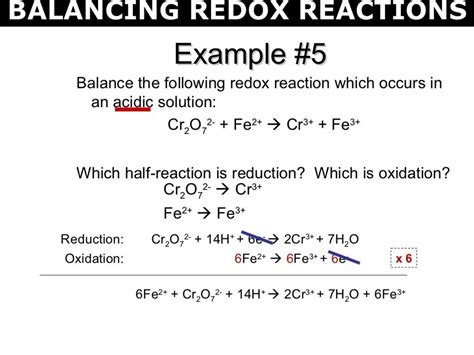 Chapter 8 Redox Reactions Ppt For Class 11 Cbse