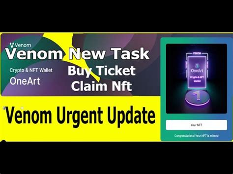 Venom Network Testnet Airdrop New Task Venom Network New Crypto