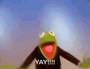 Kermit Cheering GIF - Kermit Cheering - Discover & Share GIFs