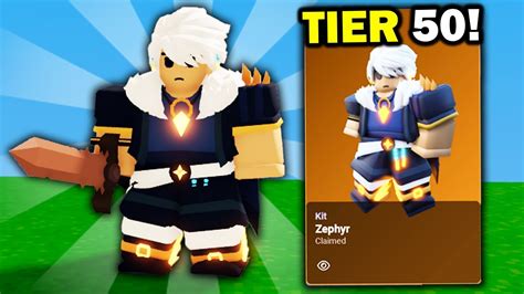 NEW TIER 50 KIT Zephyr In Roblox Bedwars Season 5 YouTube