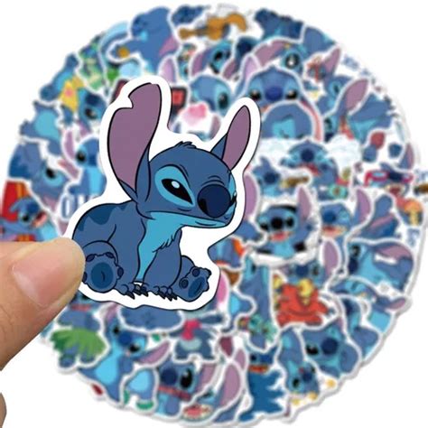 Calcos Stickers Lilo Stitch Recortados Surtidos X U