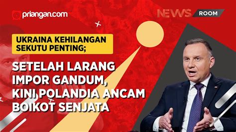 Ukraina Kehilangan Sekutu Penting Setelah Larang Impor Gandum Kini