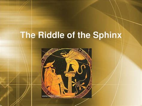 PPT - The Riddle of the Sphinx PowerPoint Presentation, free download - ID:3765768