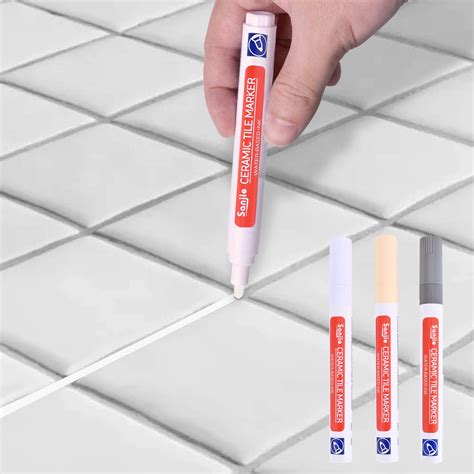 Tile Grout Pen Refill Wall Gap Grout Refresher Marker Pen Odorless Non