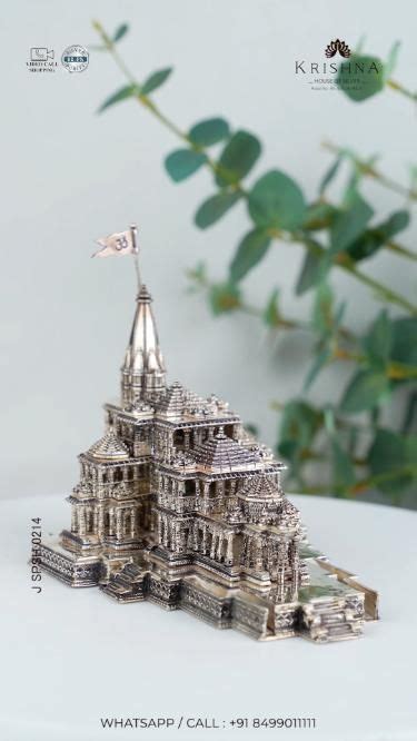 This Silver Ram Mandir A Blend Of Historical And Modern Architecture