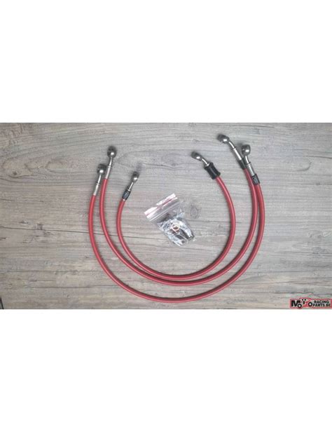 Brake Hoses Kit HEL Racing 3 Lines Yamaha YZF R1 15 22 123 38