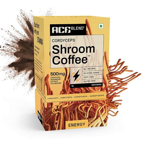 Ace Blend Cordyceps Shroom Coffee Serves Mushroom Coffee Ksm