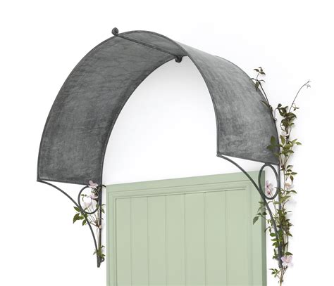 Semi-circular bespoke door canopy | Door canopy designs, Canopy design ...