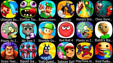 Plants Vs Zombies Ultimate Bowmaster Zombie Tsunami Bowmasters