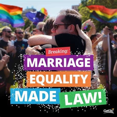 Getup We Did It Australia Achieved Marriage Equality