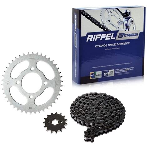 Kit Rela O Riffel Ybr Factor Titanium Refor Ado A O