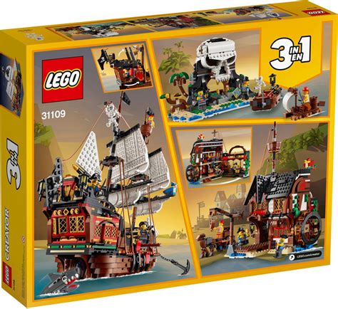 Customer Reviews LEGO Creator 3in1 Pirate Ship 31109 6288740 Best Buy