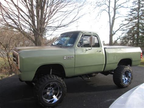 1987 Dodge W150 Power Ram Royal Se Lifted Restored Custom Truck