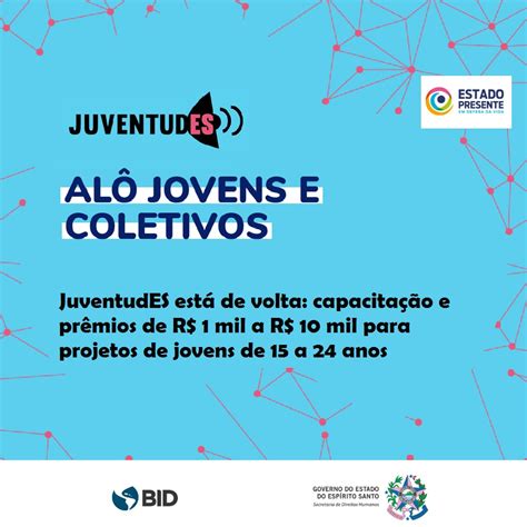 Sedh Juventudes Vai Premiar 120 Projetos E Ajudar 7 2 Mil Jovens