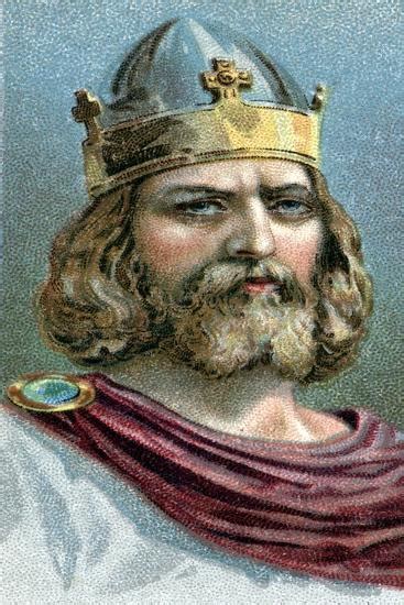 Alfred The Great 849 89 Anglo Saxon King Of Wessex From 871 Giclee