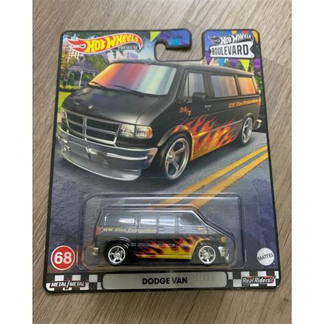 Hot Wheels Premium Dodge Van Shopee Malaysia