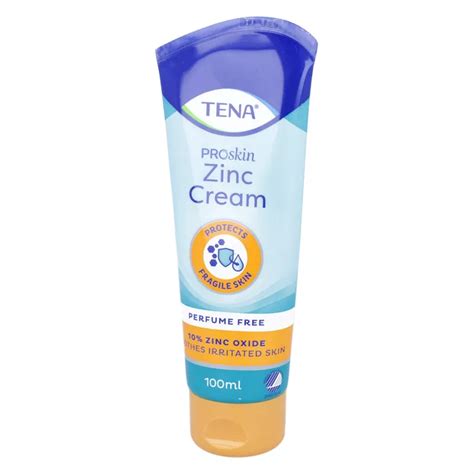 Tena Zinc Cream Krem łagodzący Z Cynkiem 100 Ml Opinie Skład I