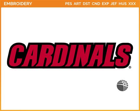 Louisville Cardinals Wordmark Logo 2023 College Sports Embroidery