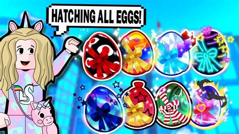 Hatching Every Types Of Eggs Pet Simulator X Roblox Youtube