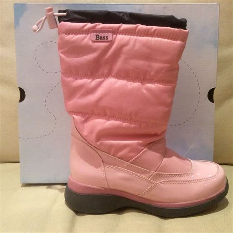 Nib Bass Girls Winter Boots Size 3 Ebay