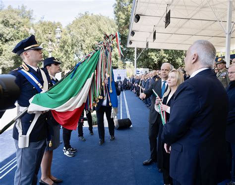 Il Presidente Meloni Alle Celebrazioni Per Il Anniversario Della