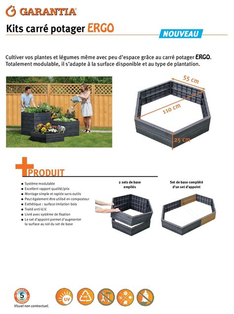 Carr Potager Ergo Garantia Kit Carr S Modulable Plastique