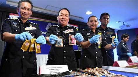 Malaysia Police Arrest Cook Seize 19kg Of Drugs Cna